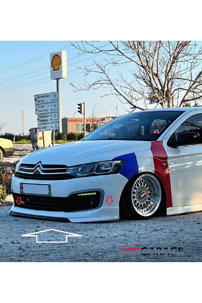 Bodykitartgarage YENİ C-ELYSEE ÖN EK(BOYASIZ)FİBERGLASS