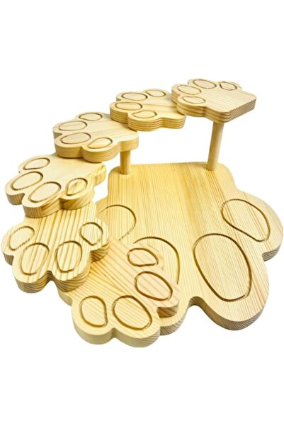 MEEDEN Suport Prajituri, 7 Nivele, Din Lemn