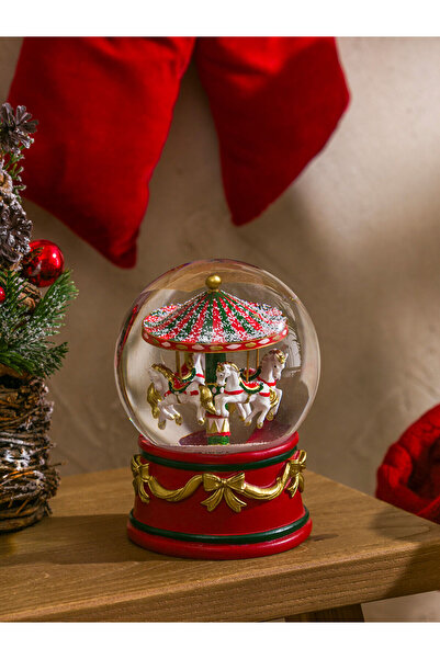 LC Waikiki Karişik Yılbaşı Temalı Kar Küresi 16 cm