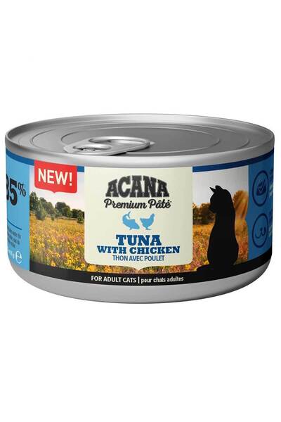 Orijen Acana Premium Pate Tuna Balıklı ve Tavuklu Kedi Konservesi 85gr