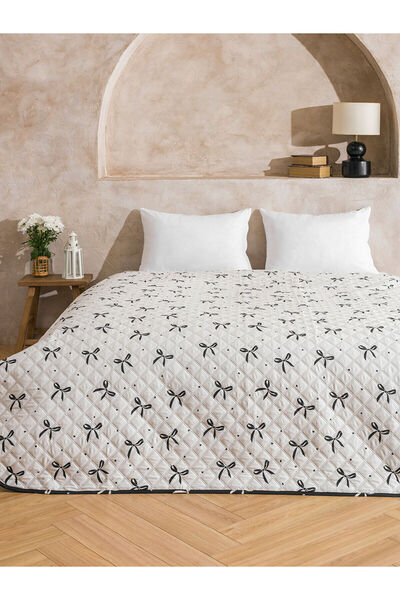 LC Waikiki Bow Patterned Double Bedspread 200X220 cm