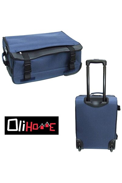 Eurotel Troler pliabil de mare capacitate, rezistent, interior căptușit 70 x 43 x 28 cm - CN