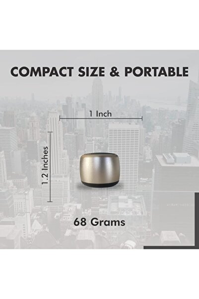 Generic Best Mini Portable Bluetooth Speaker with HD Sound & Bass I Smallest Wireless Bluetooth Speakers