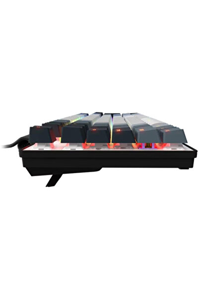 LORGAR Μηχανικό πληκτρολόγιο παιχνιδιών Azar 514 RGB, φωτισμός RGB, διάταξη EN μαύρο