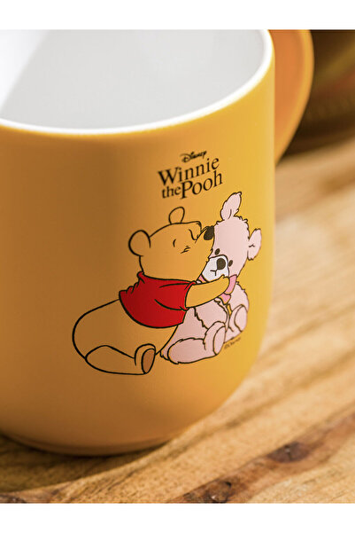 LC Waikiki Karişik Winnie the Pooh Baskılı Seramik Kupa 365 ml