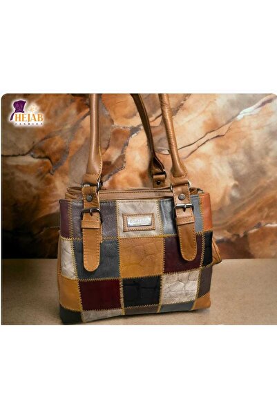 Hejab Fashion Women's handbag and shoulder bag made of natural leather