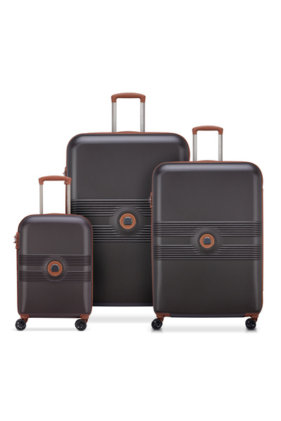 Delsey FLANERIE SE 3-PIECE SET 55/70/82CM (L+M+S) CHOCOLAT