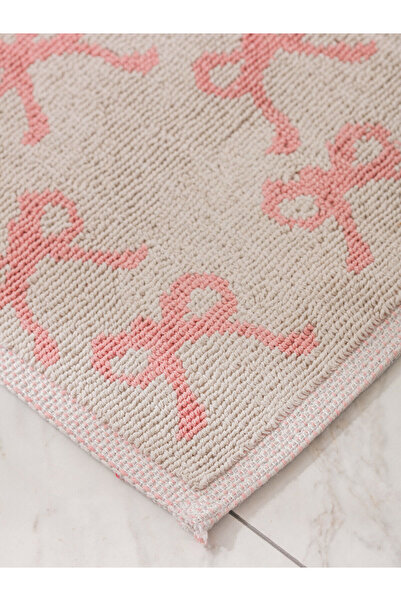 LC Waikiki Peak New Season Bow Printed Bath Mat Set of 2