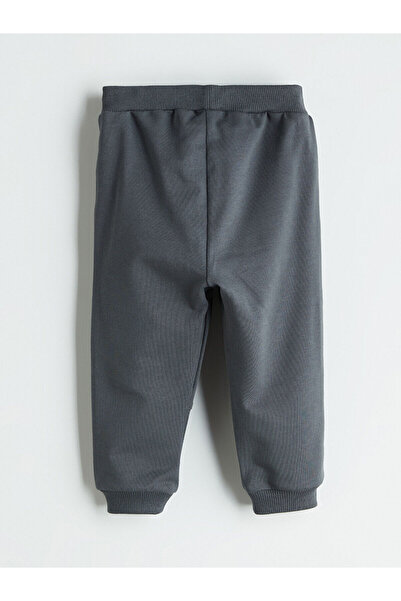 LC Waikiki Gray Boys' Sweatpants with Elastic Waist