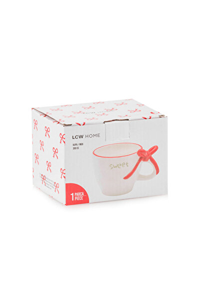 LC Waikiki Karişik Fiyonk Baskılı Seramik Kupa 390 ml
