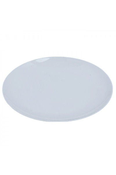 SQUALO Squalo - Round Serving Dish (Porcelain) with an Elegant and Contemporary Design - White 3.8x35.5x35.5 cm