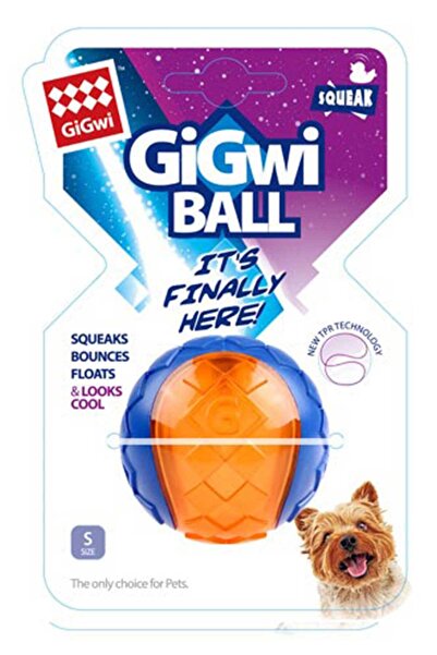Gigwi Ball Sert Top Köpek Oyuncağı Şeffaf Renkli 5 Cm - Petshopundan