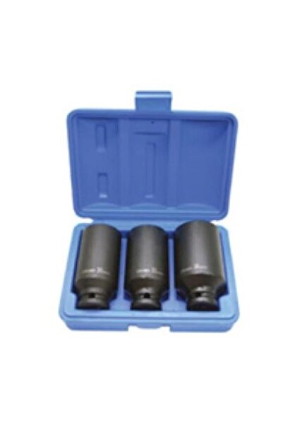 Garage Meister Set of 3 Impact Socket Wrenches GM1200, 1/2 Inch Square Drive,...