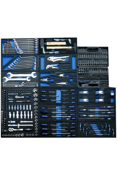 Garage Meister Set 415 de unelte pentru cărucior - GM53564H