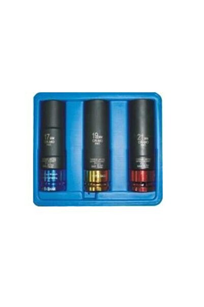 Garage Meister Set of 3 Tubular Wrenches for Alloy Wheels GM6288K, 1/2 Inch D...