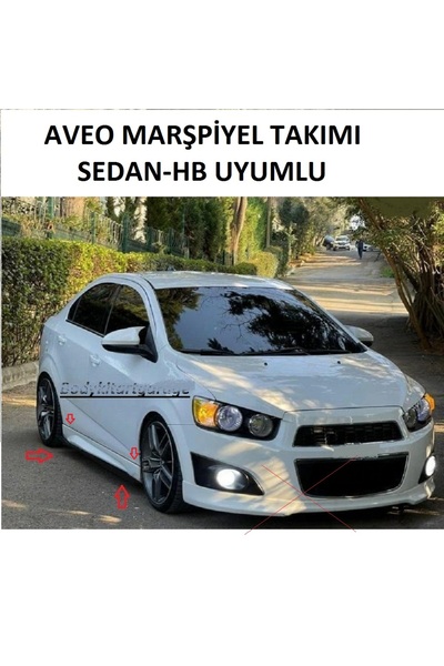 Genel Markalar AVEO HB-SEDAN UYUMLU MARŞPİYEL TAKIMI(BOYASIZ)FİBERGLASS