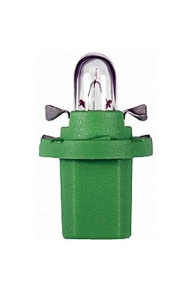 Hella Car Incandescent Bulb for Dashboard Lighting, with Socket, 12V 2W, B8.5...