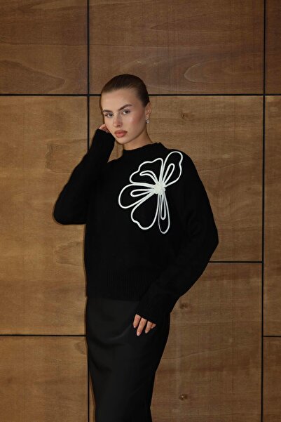 Jeevee Pulover din tricot cu model floral