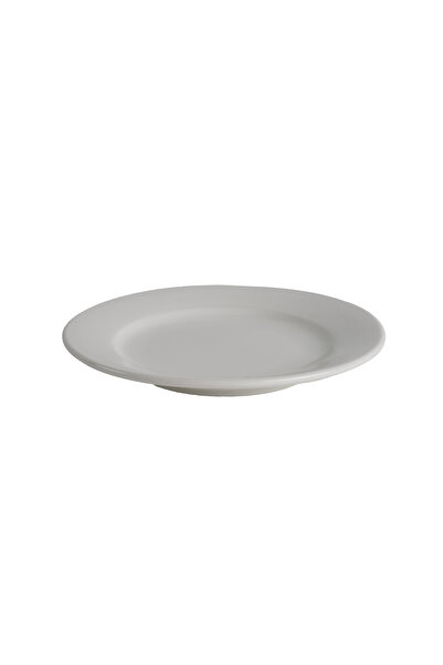 SQUALO Squalo - Elegant Round Porcelain Dish with Modern Design - White 12.5X12.5X1.6 cm