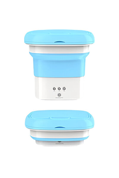 Hope Mini Portable Folding Washing Machine – Compact Washer for Home & Travel Use