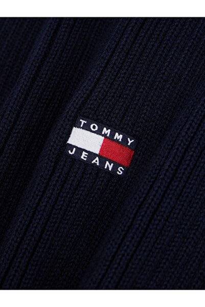 Tommy Hilfiger TJW Heritage Core Kadın Mavi Eşarp AW0AW18045C1G