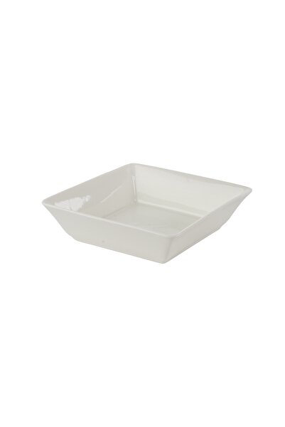 SQUALO Squalo - Elegant Rectangular Deep Serving Dish (Porcelain) White - 5.5x26x20.7 cm