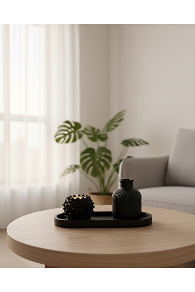 Pine Cone Candle Holder and Scandinavian Vase, Decoration, Trinket, Candle, Serving Plate