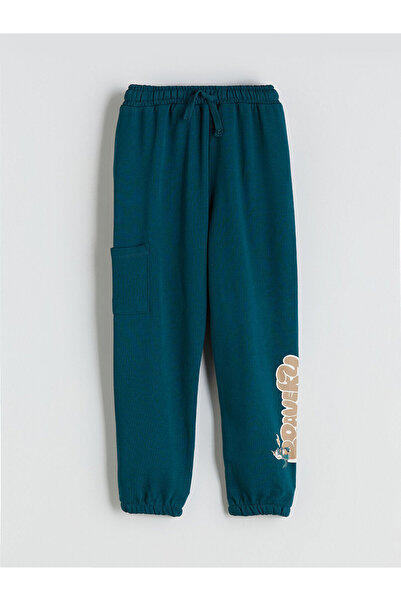 LC Waikiki بنطال رياضي للأولاد بخصر مطاطي من بترول بيلي