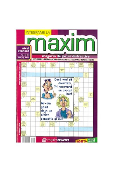Maxim Integrame la 303 -nivel avansat -