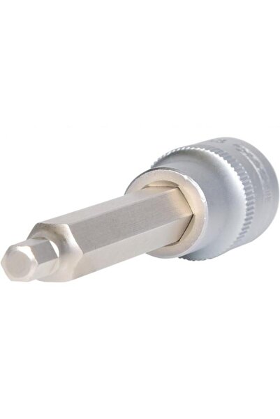 KS Tools Socket wrench 911.1326, hexagonal profile, 1/2 inch, opening 6 mm, length 110 mm, steel