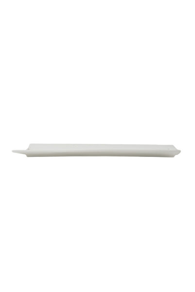 SQUALO Squalo - Elegant Rectangular Serving Dish (Porcelain) White - 2.5x46x14 cm