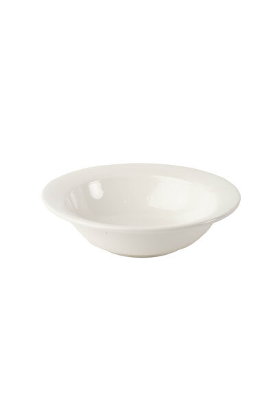 SQUALO Squalo - Round Serving Dish (Porcelain) with an Elegant and Contemporary Design - White 20X20X5 cm
