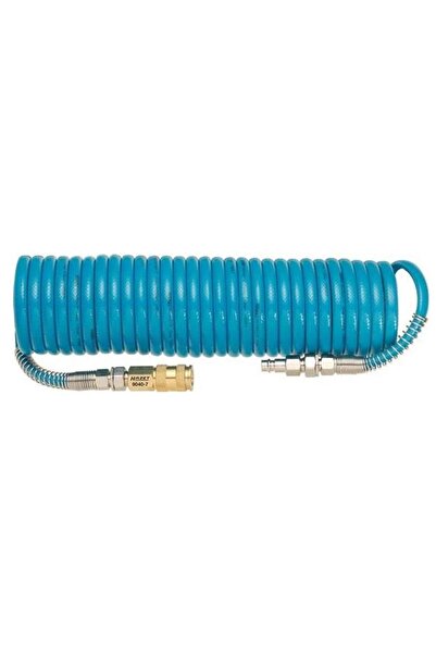 HAZET Furtun Spiralat pentru Aer Comprimat HZ9040-7, 1/4 Inch, 7.62 m, Diamet...