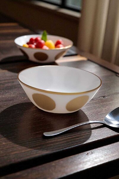 IKEA Oftast Spotted 6 Pieces 15 cm Bowl Gld