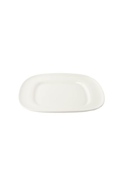 SQUALO Squalo - Elegant Square Porcelain Dish with Modern Design - White 28.5X28.5X3 cm
