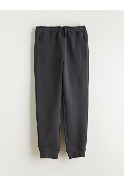 LC Waikiki Ανθρακί ελαστικό στη μέση Φούτερ για αγόρια Jogger