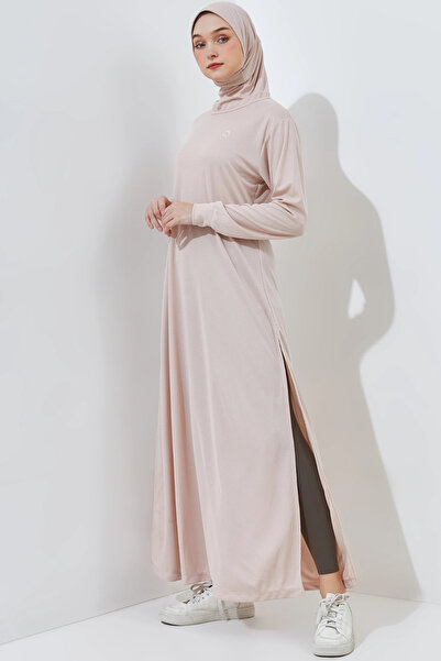 ONFLD Daily Sports Dress – Dark Vanilla | Lightweight Modest Athletic Dress for Active Living