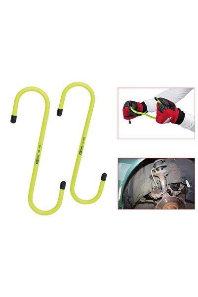 KS Tools Set de Cârlige Universale Deformabile, 2 Bucăți