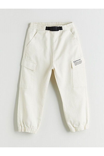 LC Waikiki Alita City Lcw Kids Beige Gabardine Plain Standard & Regular Boys'...