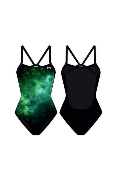 TYR Durafast Elite ®   Cf Women's Swimsuit - Starborne (Green)