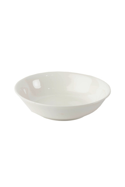 SQUALO Squalo - Elegant Round Serving Dish (Porcelain) with a Contemporary Design - White 4x15x15 cm