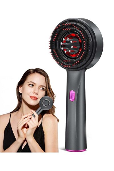 genric 3-in-1 Electric Scalp Massager Brush & Hair Oil Applicator