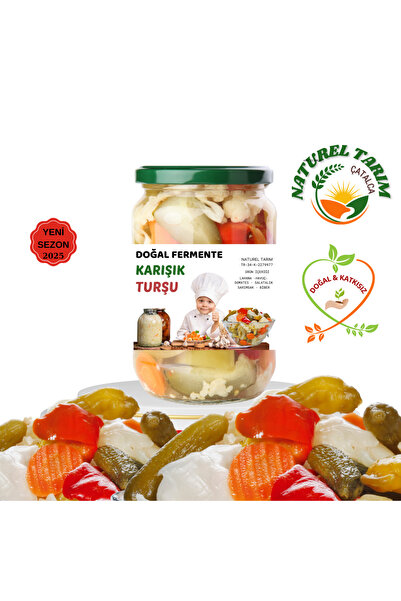 NATUREL DOĞAL FERMENTE KARIŞIK TURŞU