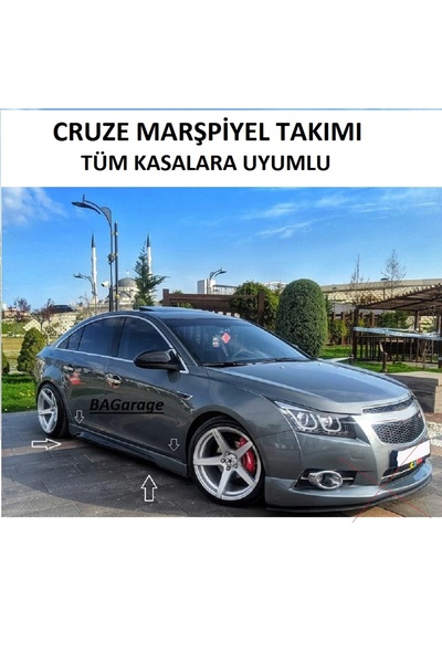 Bodykitartgarage CRUZE GT MARŞPİYEL TAKIMI(BOYASIZ)FİBERGLASS