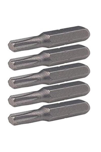 KS Tools Set of 5 screwdriver bits 911.2328, Torx T30 profile, length 25 mm, made of steel for
