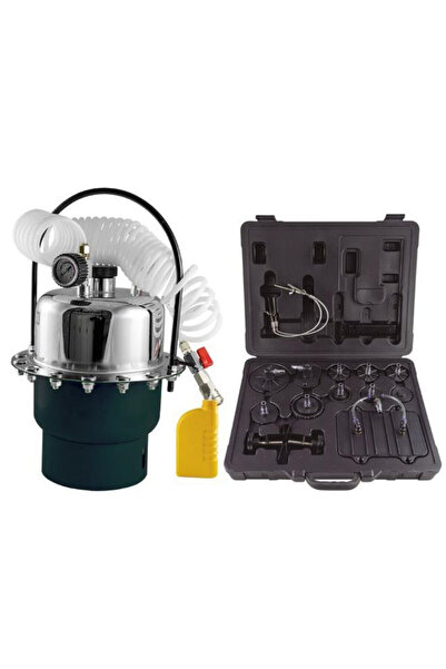 Garage Meister Dispozitiv automat de aerisire și schimbare lichid de frână 52191, conexiuni 1/2 i