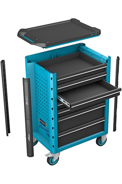 HAZET Tool trolley HZ179N-7/137 with 7 drawers