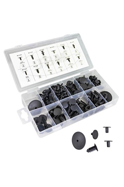 JBM Set de 109 clipsuri pentru tapițerie Renault și Dacia - 53712