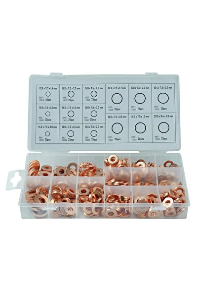 JBM Set de 375 Șaibe de Cupru pentru Injectoare, Model 53340