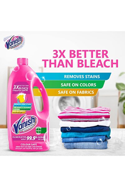 Vanish Vanish Liquid Laundry Stain Remover, Pink, 1 L, 1000.0 g